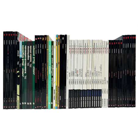 ANDRÉAS - Lot de 59 albums, tous en EO sauf 1