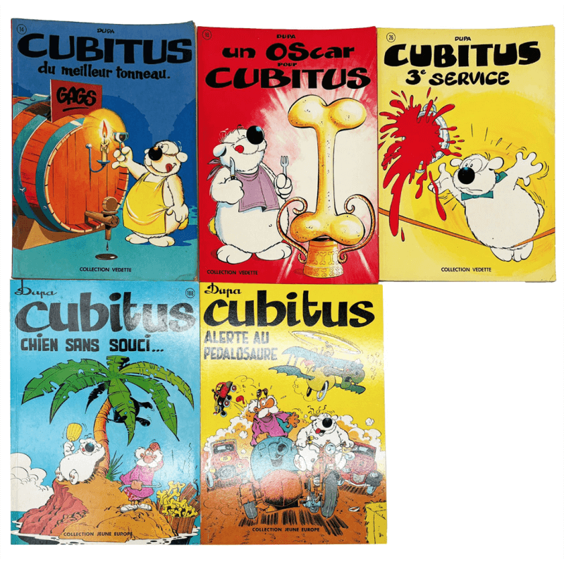  Cubitus / Collection Jeune Europe 108 EO-112 / Collection Vedette 14-18-26 Tous EO / Dupa