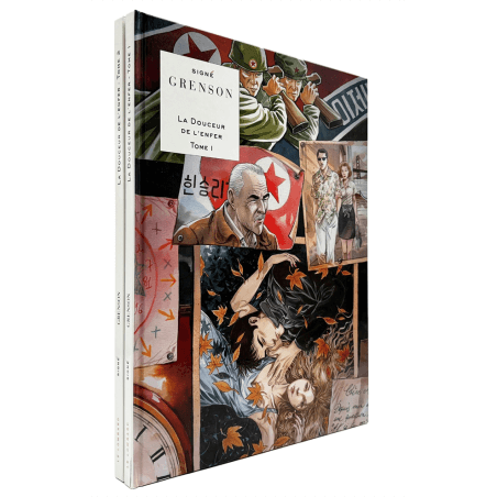 La douceur de l'enfer T.01 & T.02 / 2x Dédicaces Olivier Grenson / EO 2011-2012