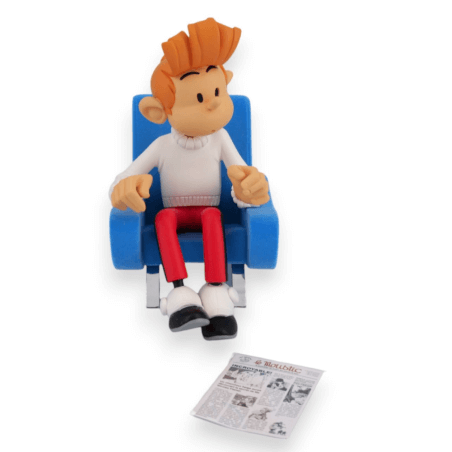 Spirou nella sua poltrona / Fournier / Figurines e You