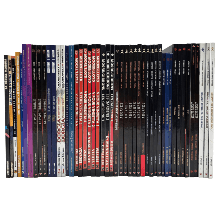  MÉPORIUS + JODOROWSKY + MOORE + PÉCAU - Set of 48 albums, all in EO