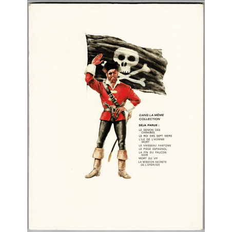 Barbe-Rouge T.08 / La mission secrète de l'épervier / Hubinon / EO 1971