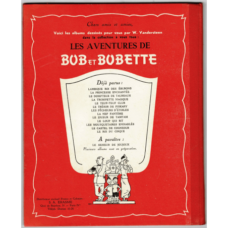 Bob en Bobette T.04 / The Magic Trumpet / Vandersteen / C / 1955