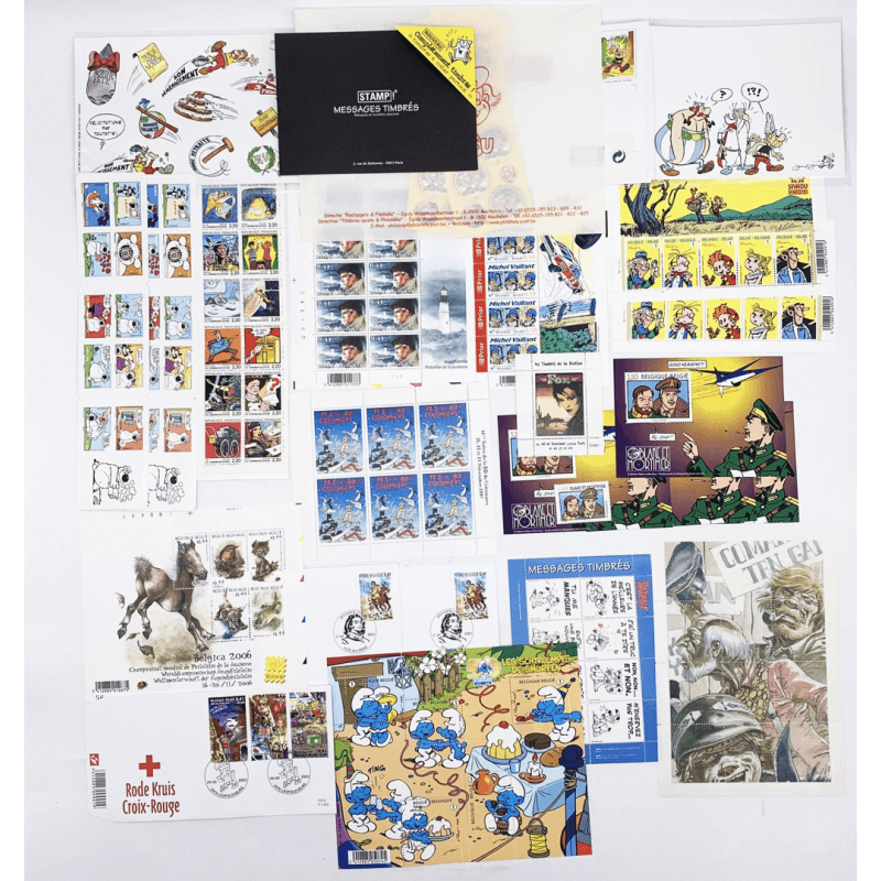 Timbres-poste de la BD / Lot ... Timbres-poste de la BD / Lot ...