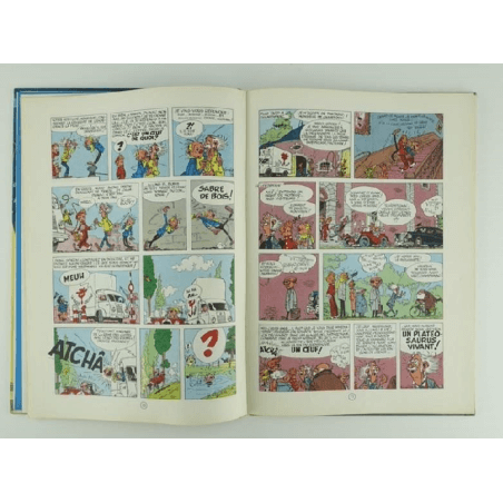 Spirou en Fantassin T.13 / Reiziger uit het Mesozoïcum / Franquin / EO 1960