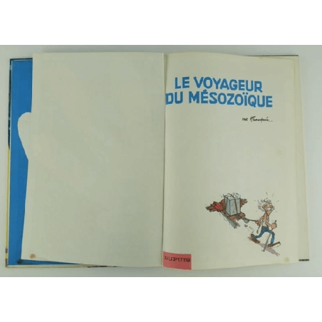 Spirou en Fantassin T.13 / Reiziger uit het Mesozoïcum / Franquin / EO 1960