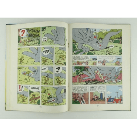Spirou en Fantassin T.13 / Reiziger uit het Mesozoïcum / Franquin / EO 1960