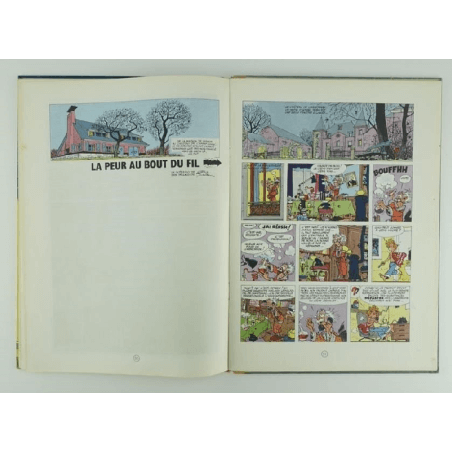 Spirou en Fantassin T.13 / Reiziger uit het Mesozoïcum / Franquin / EO 1960