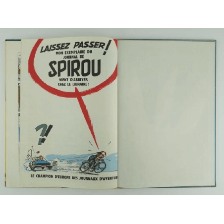 Spirou en Fantassin T.13 / Reiziger uit het Mesozoïcum / Franquin / EO 1960