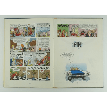 Spirou en Fantassin T.13 / Reiziger uit het Mesozoïcum / Franquin / EO 1960