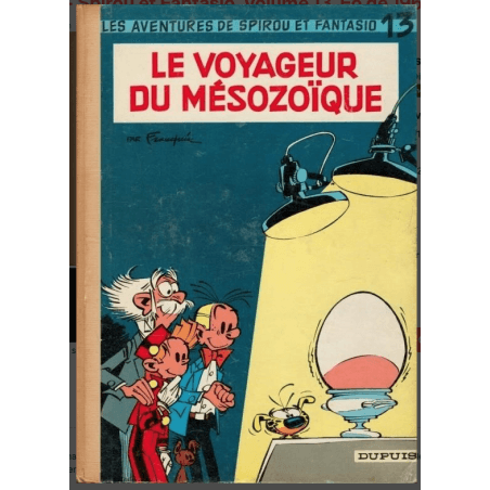 Spirou en Fantassin T.13 / Reiziger uit het Mesozoïcum / Franquin / EO 1960