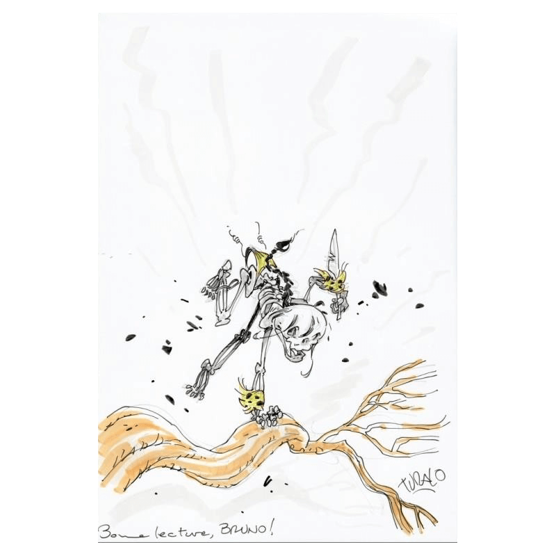 Franquin's blog / Dédicace Turalo / EO