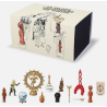 Tintin / Hergé / Coffret musée imaginaire de Tintin 13 figurines / Réf 46530 / Neuf