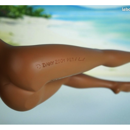 Olivier Rameau /  Leblon-Delienne Colombe à la plage / + Décor / Signé / 2001