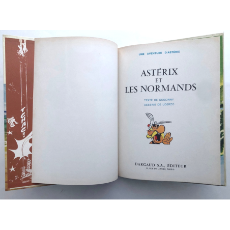 Astérix T.09 / Astérix et les Normands / Uderzo - Goscinny /  C / EO / 1966