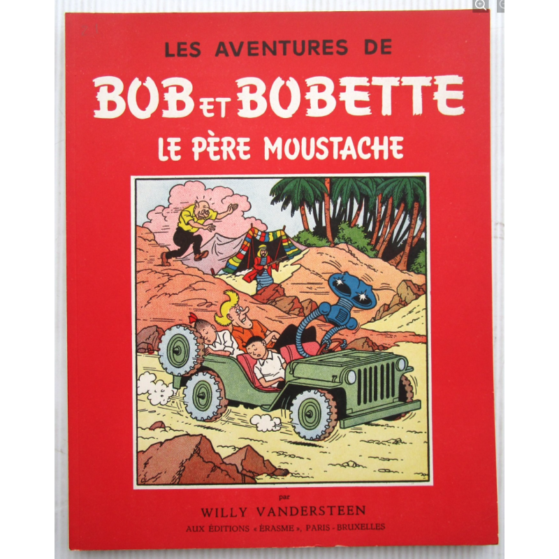 Bob et Bobette T.21 / Le père moustache / Vandersteen W. / B / EO / 1958