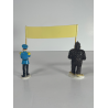 Tintin / Hergé / “Carte de voeux 1972” / Série 4 complète / réf 46995 / 46998