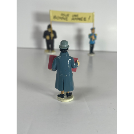 Tintin / Hergé / “Carte de voeux 1972” / Série 4 complète / réf 46995 / 46998