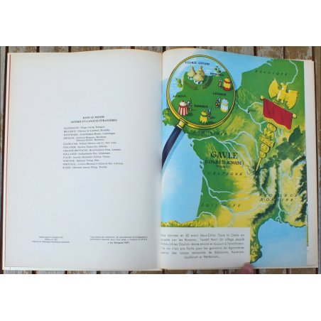 Astérix T.17 / Le domaine des dieux / Uderzo / EO / 1971
