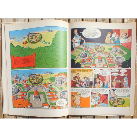 Astérix T.17 / Le domaine des dieux / Uderzo / EO / 1971