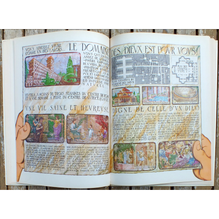 Astérix T.17 / Le domaine des dieux / Uderzo / EO / 1971