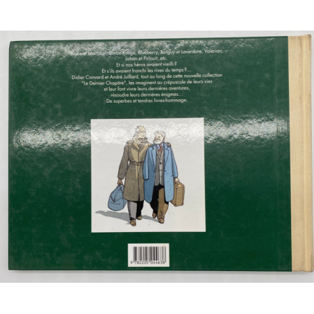 Blake et Mortimer / L'Aventure immobile / Dédicace de Juillard - C - EO - 1998