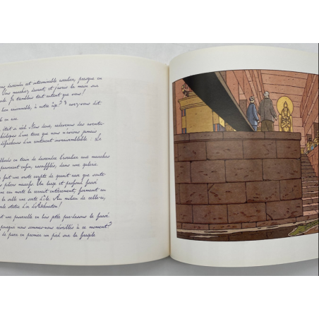 Blake et Mortimer / L'Aventure immobile / Dédicace de Juillard - C - EO - 1998