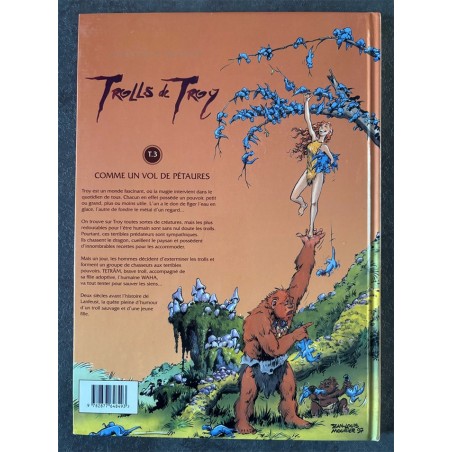 Trolls de Troy T.03 / Comme un Vol de Pétaures / Dédicace couleur Mourier / C / EO / 1999