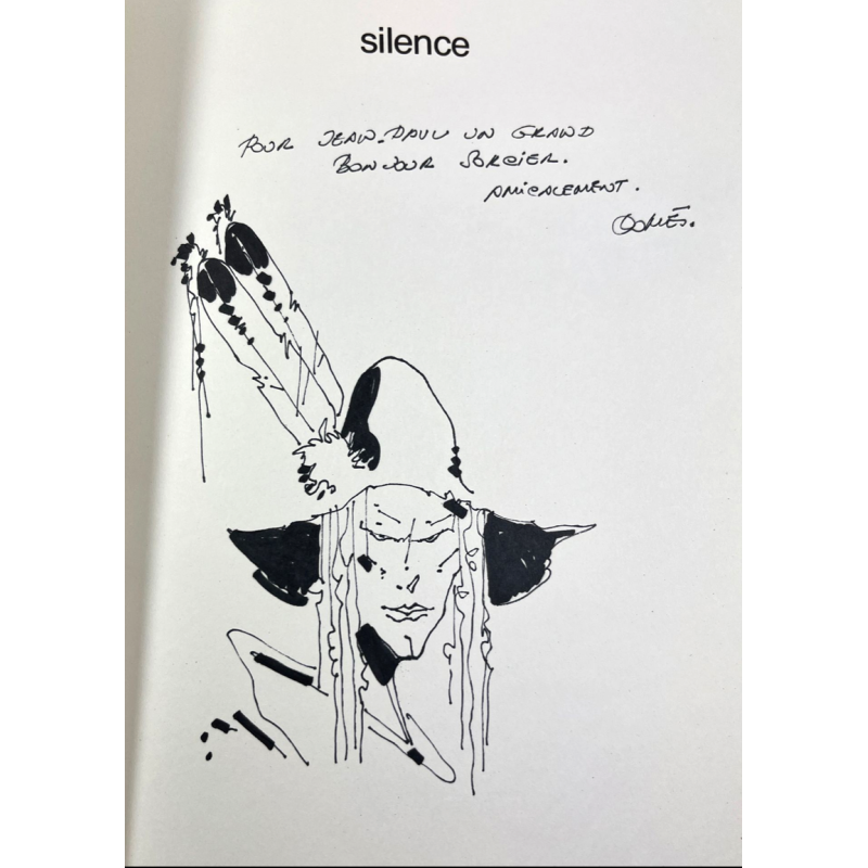 Silence / dédicace Comès / EO