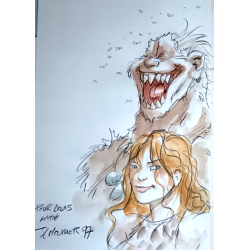Trolls de Troy T.01 / Histoires Trolles /Dédicace Mourier /  EO / 1997 /