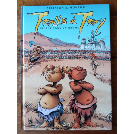 Trolls de Troy / Trolls dans la brume / Dédicace de Mourier / EO