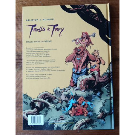 Trolls de Troy / Trolls dans la brume / Dédicace de Mourier / EO