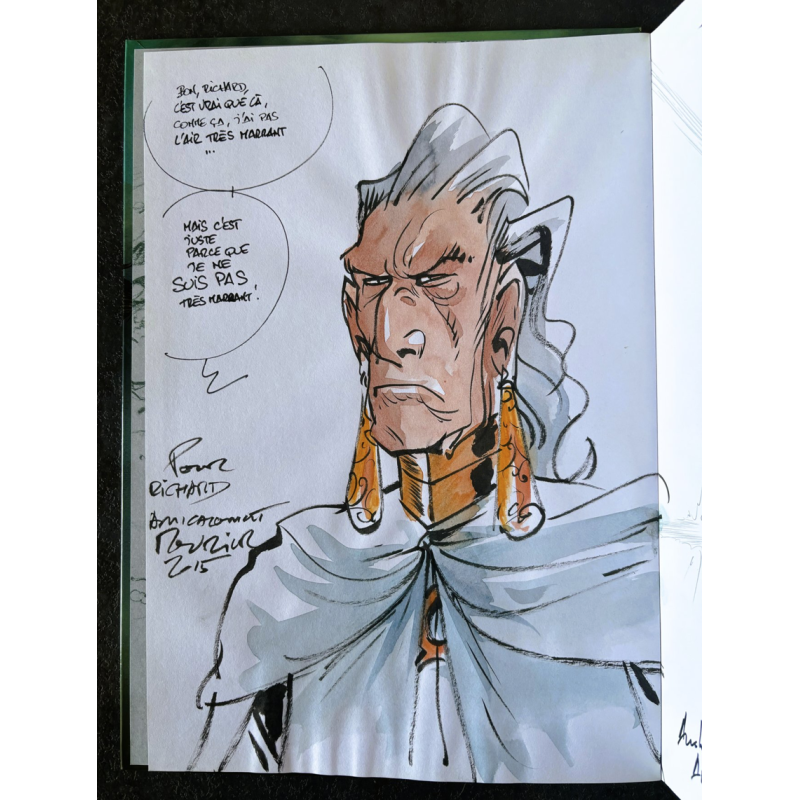 Trolls de Troy T.10 / Les Enragés du Darshan (II) / Dédicace couleur Mourier