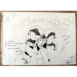 Original Comès / Silence / 1980  / Sur feuille libre