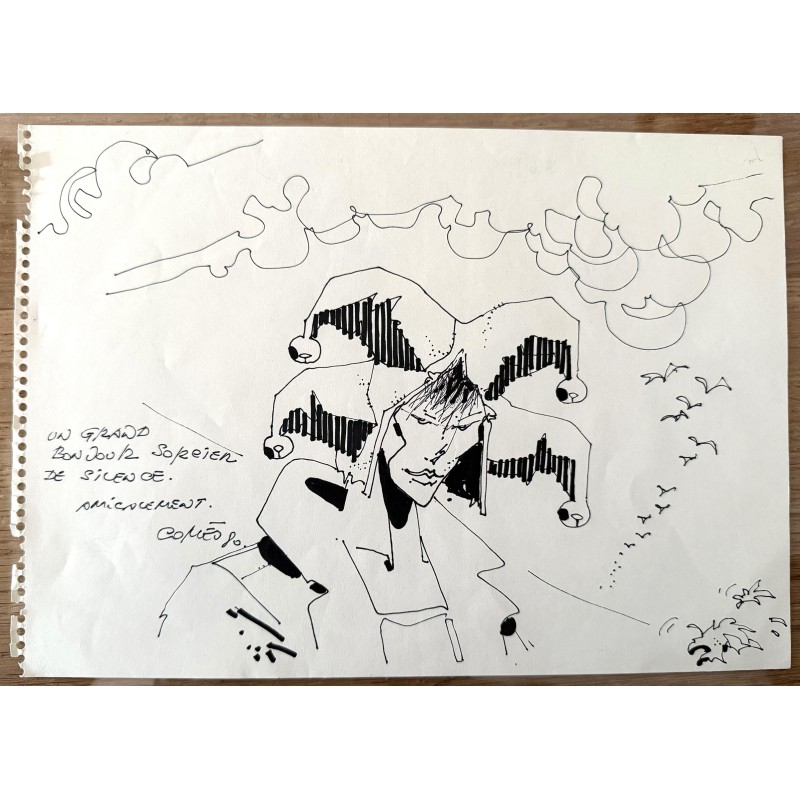 Original Comès / Silence / 1980  / Sur feuille libre