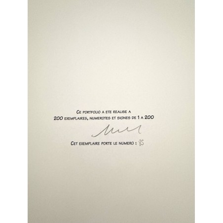 Manara Portfolio / Dédicacé / 200 Exemplaires