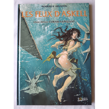 Les Feux d'Askell T.03 / Dédicace Mourier - Arleston / EO / 1995