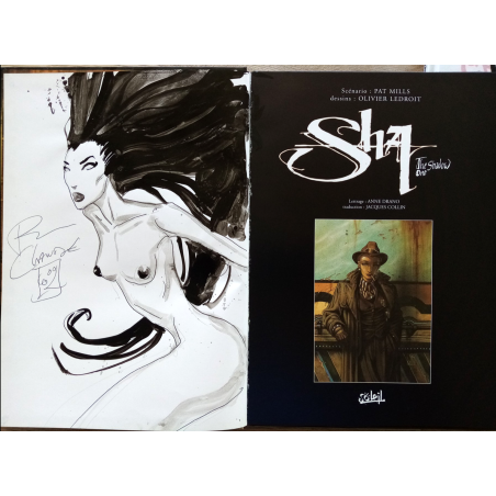 Sha T.01 / Dédicace Olivier Ledroit / EO / 1996