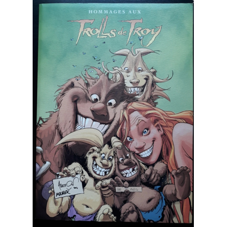 Trolls de Troy T.09 / TL / 250 Ex. / Dédicace couleur de Mourier