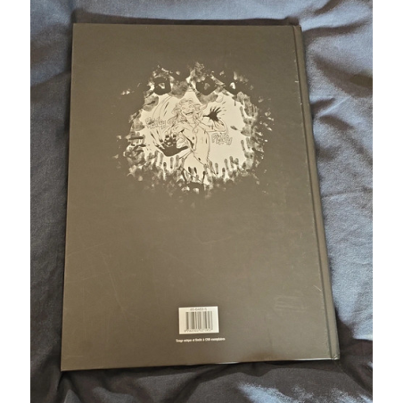 Troll de Troy "art brut" / Tirage limité noir et blanc / Dédicacé par Mourier