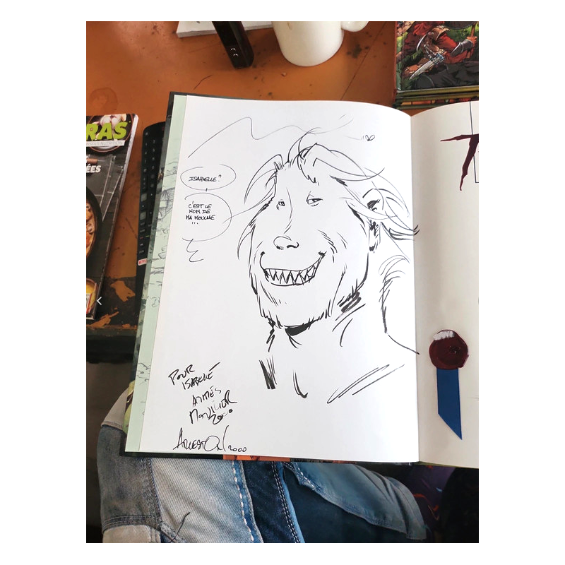 Trolls de Troy T.04 / Dédicace Mourier + Sceau d'Arleston / 2000