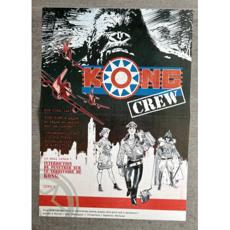 The Kong Crew / Artist edition 1 + suppléments + dédicace / Édition limitée / 2021