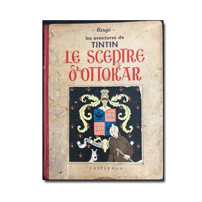 Hergé / Tintin le sceptre d'Ottokar 1939