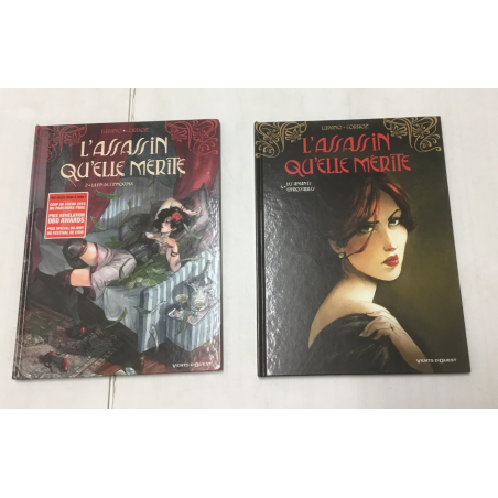 L'Assassin qu'elle mérite T.02 + T.04 / 2x dédicaces Corboz /  2012/2016