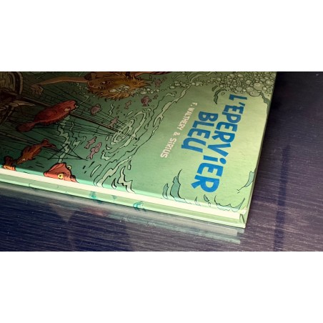 Natacha T.22 / L'épervier bleu TT / Dédicacé par Walthéry