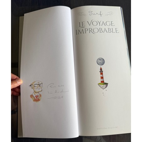 Le voyage improbable / Dédicace Turf / EO / 2016