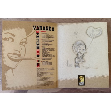 Sketchbook / Dédicace Varanda / EO
