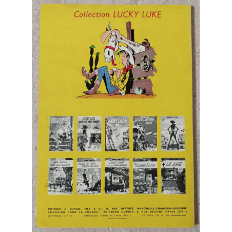 Lucky Luke T.14 / Morris / Ruée sur l'Oklahoma / B / EO / 1960