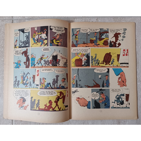 Lucky Luke T.14 / Morris / Ruée sur l'Oklahoma / B / EO / 1960