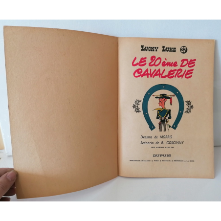 Lucky Luke T.27 / Morris / Le 20ème de Cavalerie / Morris / B / EO / 1965